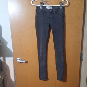 Hollister Gray Skinny Jeans